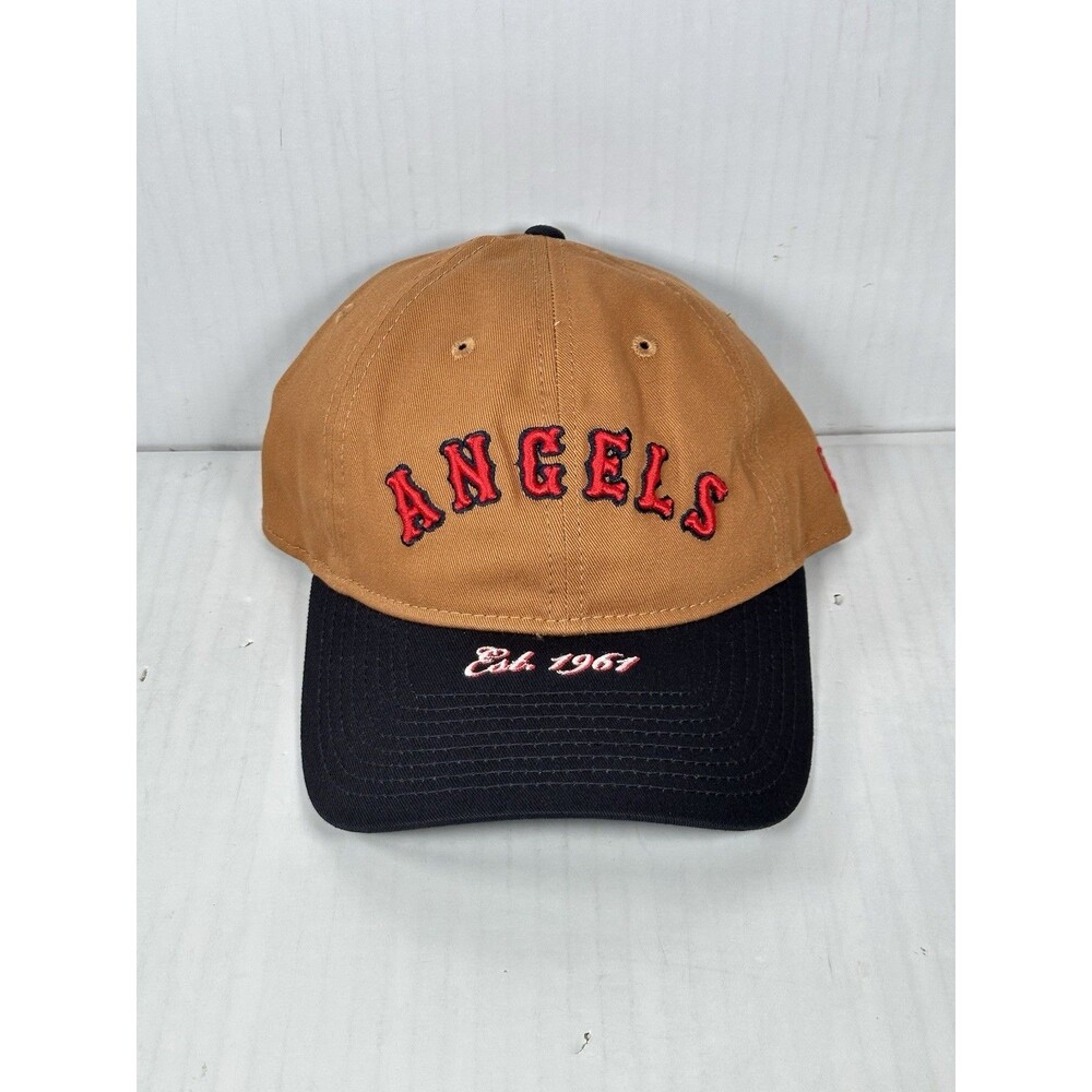 New Era Los Angeles Angels Bronze 9TWENTY Adjustable Strapback Hat Cap MLB